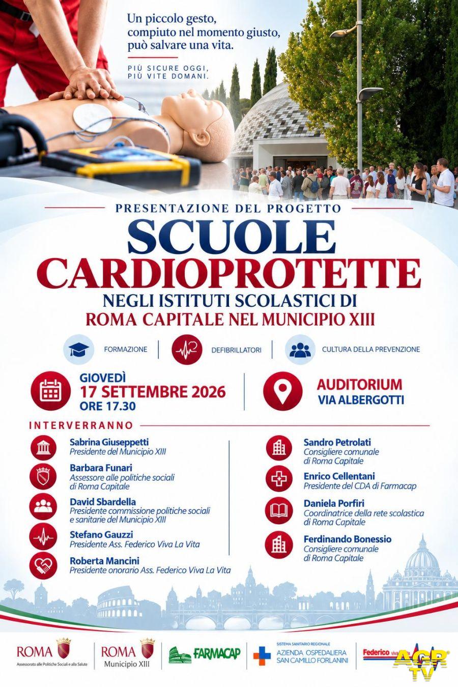 scuole cardioprotette locandina presentazione iniziativa scuole cardioprotette locandina presentazione iniziativa