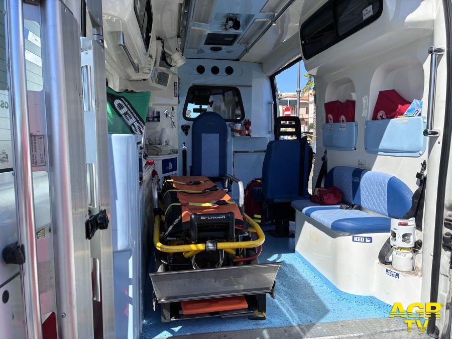 Croce Rossa Italiana X Comitato  interno Ambulanza - credits foto E. SIRCHIA | AGRTV