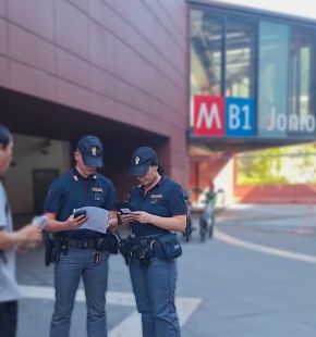 Roma Fidene, un arresto e 4 denunce, con una segnalazione YouPol scoperta mini-serra