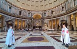 Roma, i Templari custodi del Pantheon