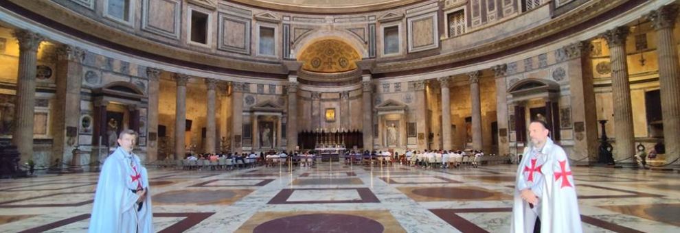 Roma, i Templari custodi del Pantheon