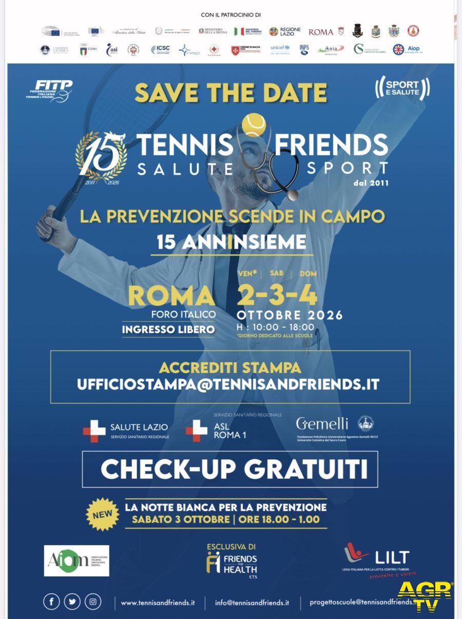 Roma Tennis&Friends - Locandina Roma Tennis&Friends - Locandina