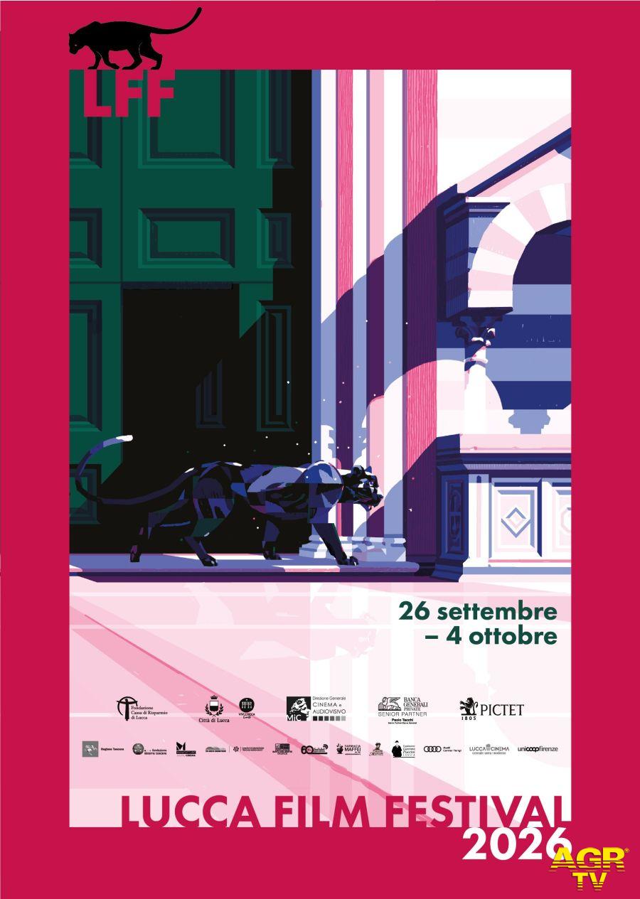 LUCCA FILM FESTIVAL 2026 locandina LUCCA FILM FESTIVAL 2026 locandina
