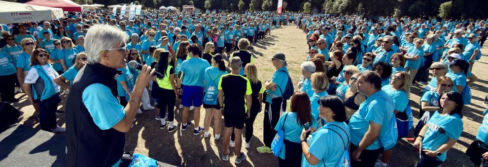 Roma, FIT Walking for AIL, in marcia per la realizzazione del nuovo Centro Mandelli