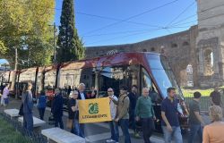 Roma, festeggiati a Porta Maggiore i nuovi Tram