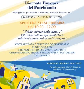 Maestri del Lavoro di Viterbo - Visita all'Archivio di Stato per le Giornate Europee del Patrimonio