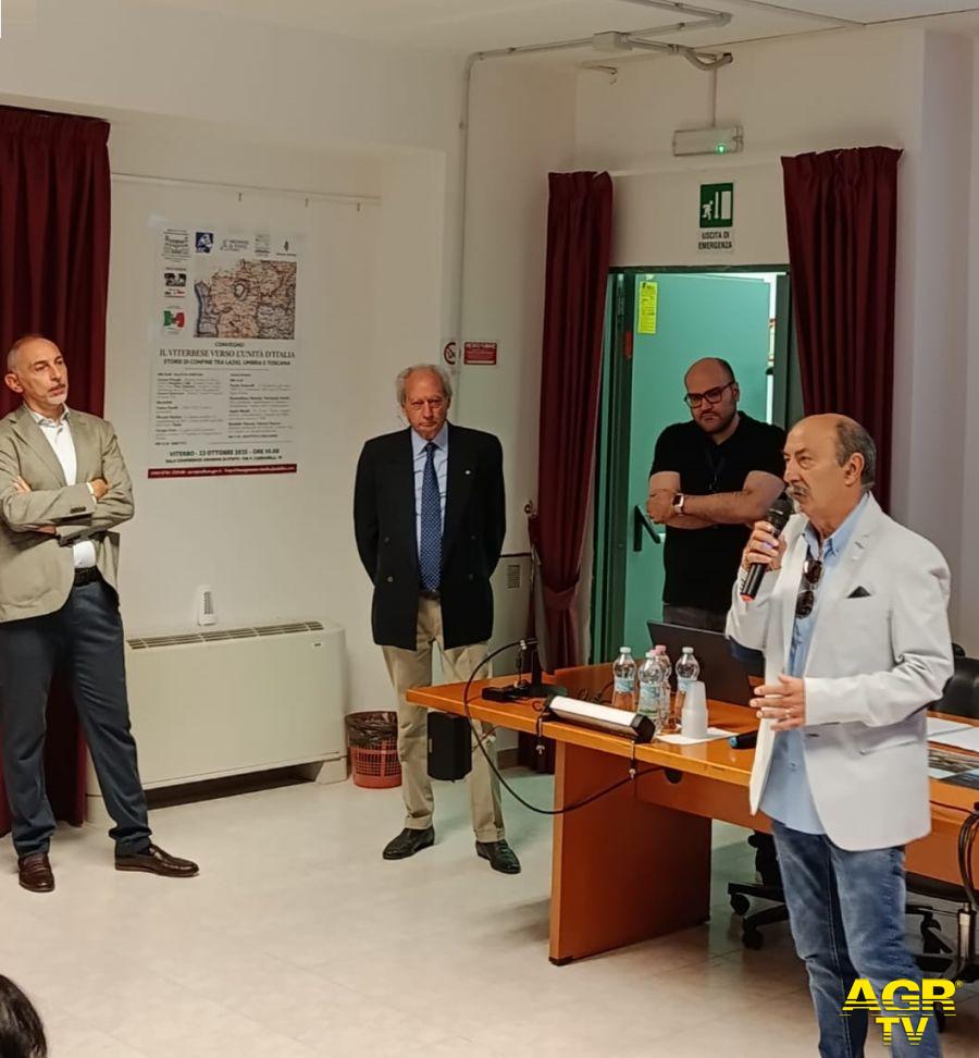 Il Console MdL Ercoli, il Mdl Marini e il Dr. Petraglia - @ Credits foto MdL Viterbo
