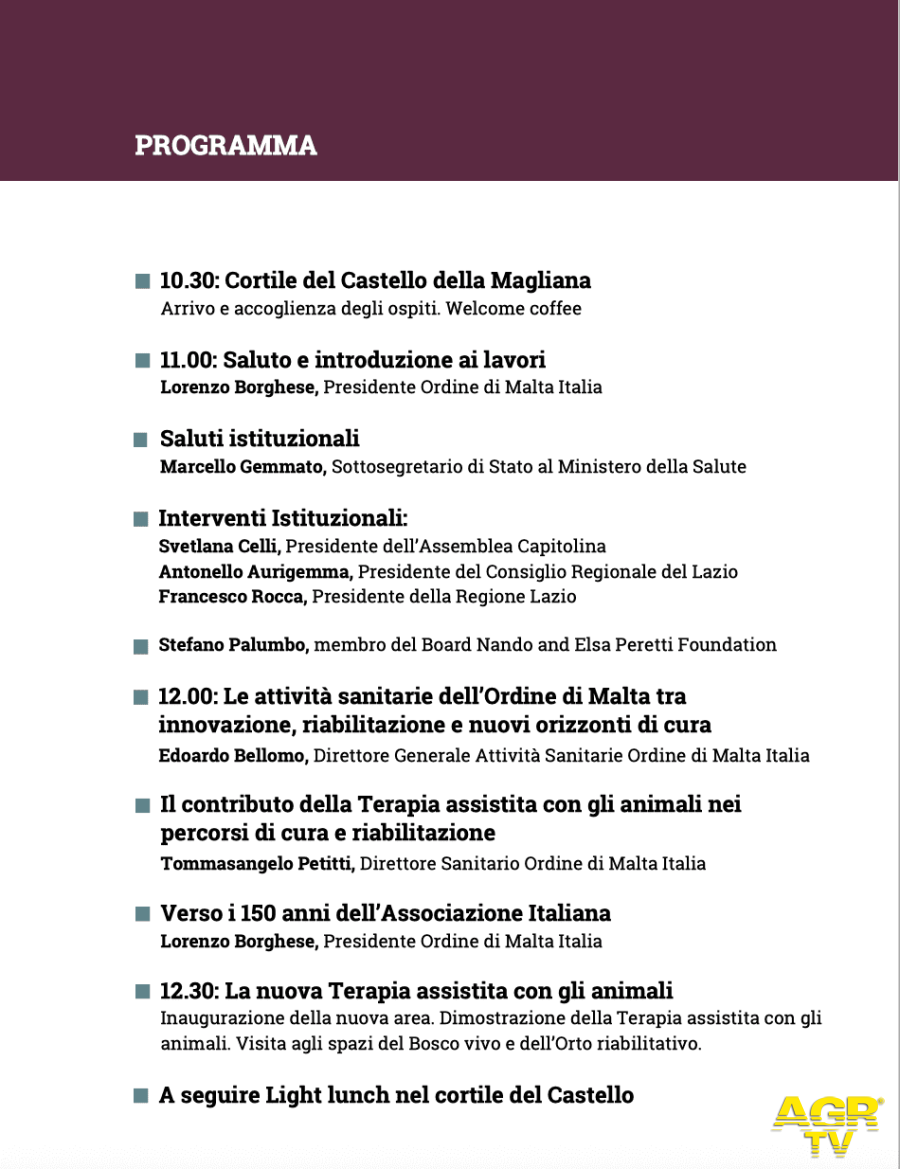 La salute guarda al futuro  PH: Ufficio Stampa Gargiulo Mercatante