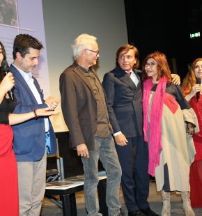 Anton Giulio Grande riceve il premio Cinema Indipendente Sergio Pastore