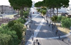 render via fori imperiali studio labics