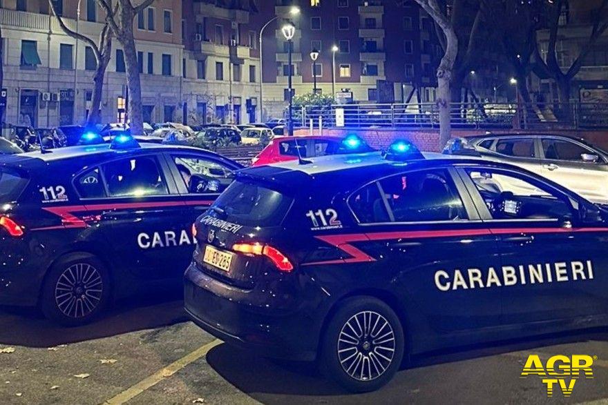 Carabinieri intervenuti a Casal Bruciato Carabinieri intervenuti a Casal Bruciato