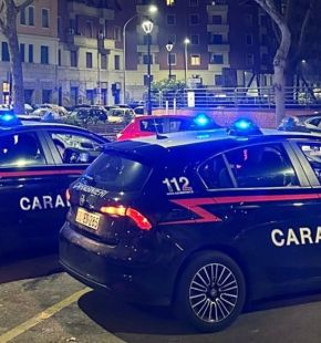 Roma Casal Bruciato, incendio in abitazione, messi in sicurezza i residenti dai Carabinieri