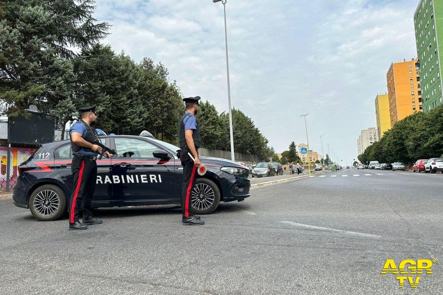 Carabinieri controlli periferia Roma Est Carabinieri controlli periferia Roma Est