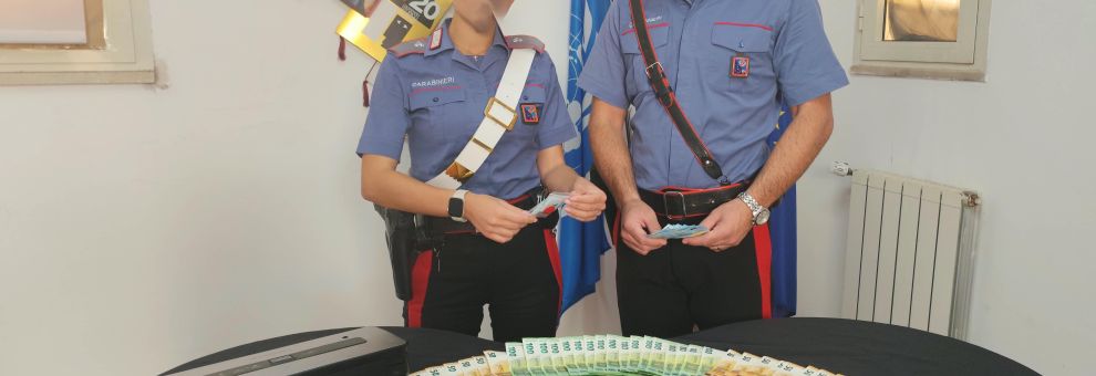 Formello, tornava a casa in Taxi con la droga ed i soldi in tasca,arrestato 31enne