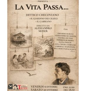 Da venerdì a domenica al Teatro Pegaso in scena un dittico checoviano Da venerdì a domenica al Teatro Pegaso in scena un dittico checoviano