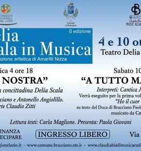 Bracciano, A tutto Madrigale al Delia Scala i Cantica Jubilate Ensemble Bracciano, A tutto Madrigale al Delia Scala i Cantica Jubilate Ensemble