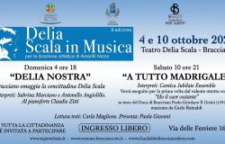 Bracciano, A tutto Madrigale al Delia Scala i Cantica Jubilate Ensemble