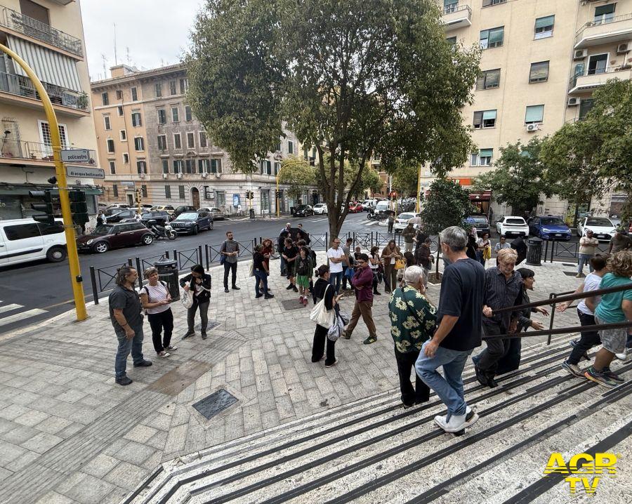 Il nuovo ingresso della scuola Pisacane Il nuovo ingresso della scuola Pisacane