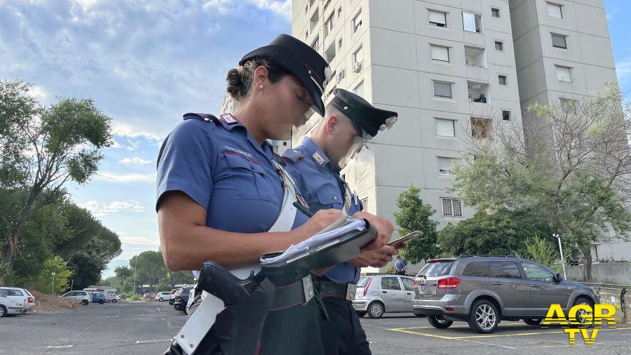 Carabinieri Frascati intervenuti a Tor Bella Monaca Carabinieri Frascati intervenuti a Tor Bella Monaca