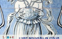 Locandina mostra Liberty a Pesaro