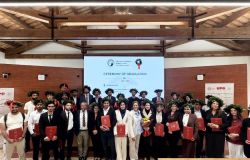 cerimonia ufficiale di consegna dei riconoscimenti dedicata a trenta studenti del Master -  Foto da Video Comunicato - Credits R. Chessa
