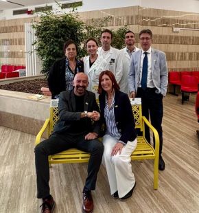 IFO, una panchina gialla contro la trombosi, nel paziente oncologico si può prevenire e curare