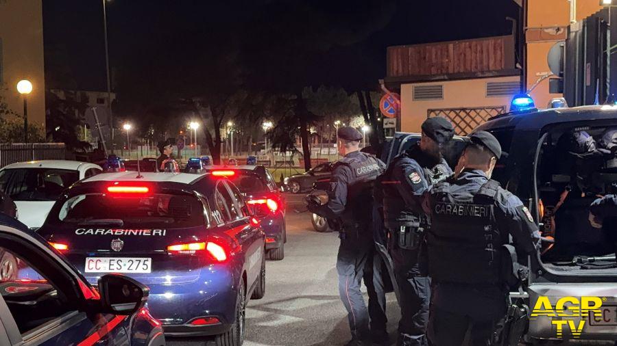 Carabinieri controlli a San Basilio Carabinieri controlli a San Basilio