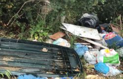 Palidoro, via Castel campanile a rischio... discarica