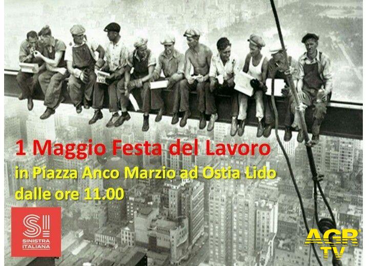 Ostia, Sinistra Italiana in piazza Anco Marzio Ostia, Sinistra Italiana in piazza Anco Marzio