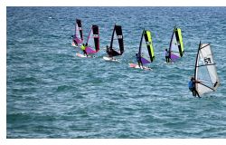 Ostia vela regate di windsurf al porto turistico ph credit Pino Rampolla