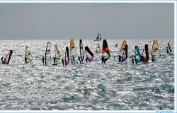 Ostia vela regate di windsurf al porto turistico ph credit Pino Rampolla