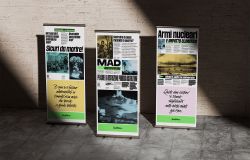 Inaugurata “Senzatomica” a Ostia, una mostra sul disarmo interiore e militare
