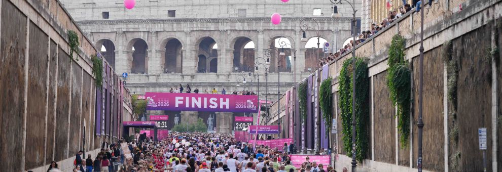 Wizz Air Rome Half Marathon 2026, oltre 40 mila al via, la metà erano donne