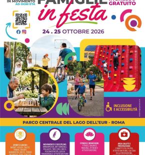 Eur, nel week end,  Famiglie in festa giornate di sport, inclusione, benessere e partecipazione