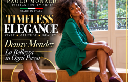 Danny Mandez a palazzo Brancaccio per Monaldi shoes, il fascino del Made in Italy, l'eccellenza delle Marche