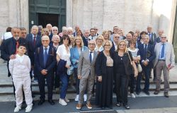 I Maestri del Lavoro di Frosinone in visita a Palazzo Madama