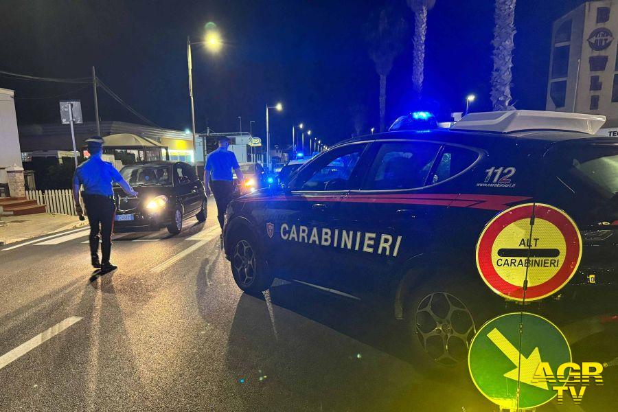 Blitz dei Carabinieri di Civitavecchia in via Guastatori del Genio