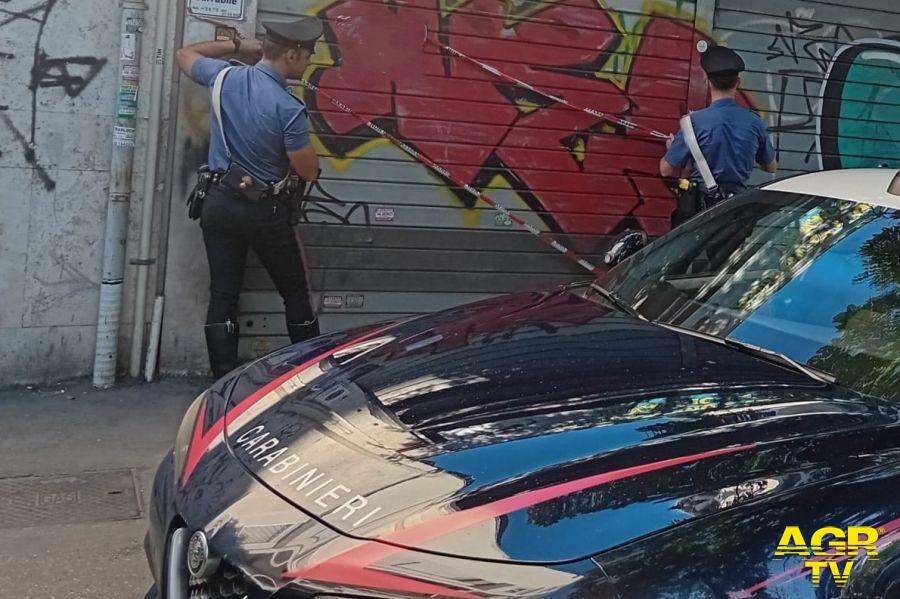 Controlli dei Carabinieri a San Giovanni e Prenestino Controlli dei Carabinieri a San Giovanni e Prenestino