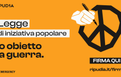 La Fondazione Charlemagne con Emergency e la legge di iniziativa popolare: Io obietto la guerra