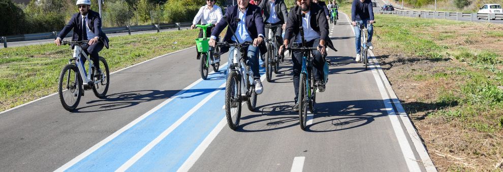 Roma, inaugurato il nuovo itinerario ciclopedonale Viadotto dei presidenti
