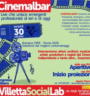 Cinemalbar, il cinema torna protagonista nella vita di tutti i giorni