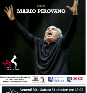 “Lu santo Jullare Francesco” di Dario Fo in scena al teatro Fara nume di Ostia