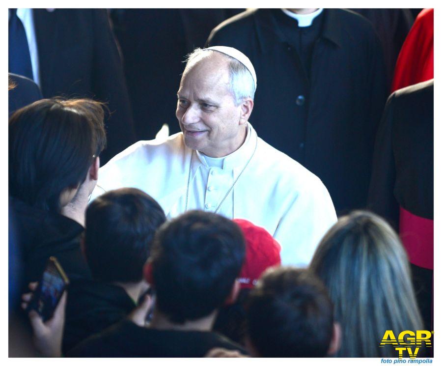 Il Papa a Regina Pacis lo scorso febbraio PH credit Pino Rampolla Il Papa a Regina Pacis lo scorso febbraio PH credit Pino Rampolla