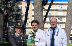 Un albero per la salute FADOI Carabinieri foto da comunicato stampa