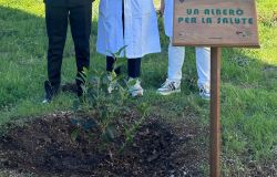 Un albero per la salute FADOI Carabinieri foto da comunicato stampa