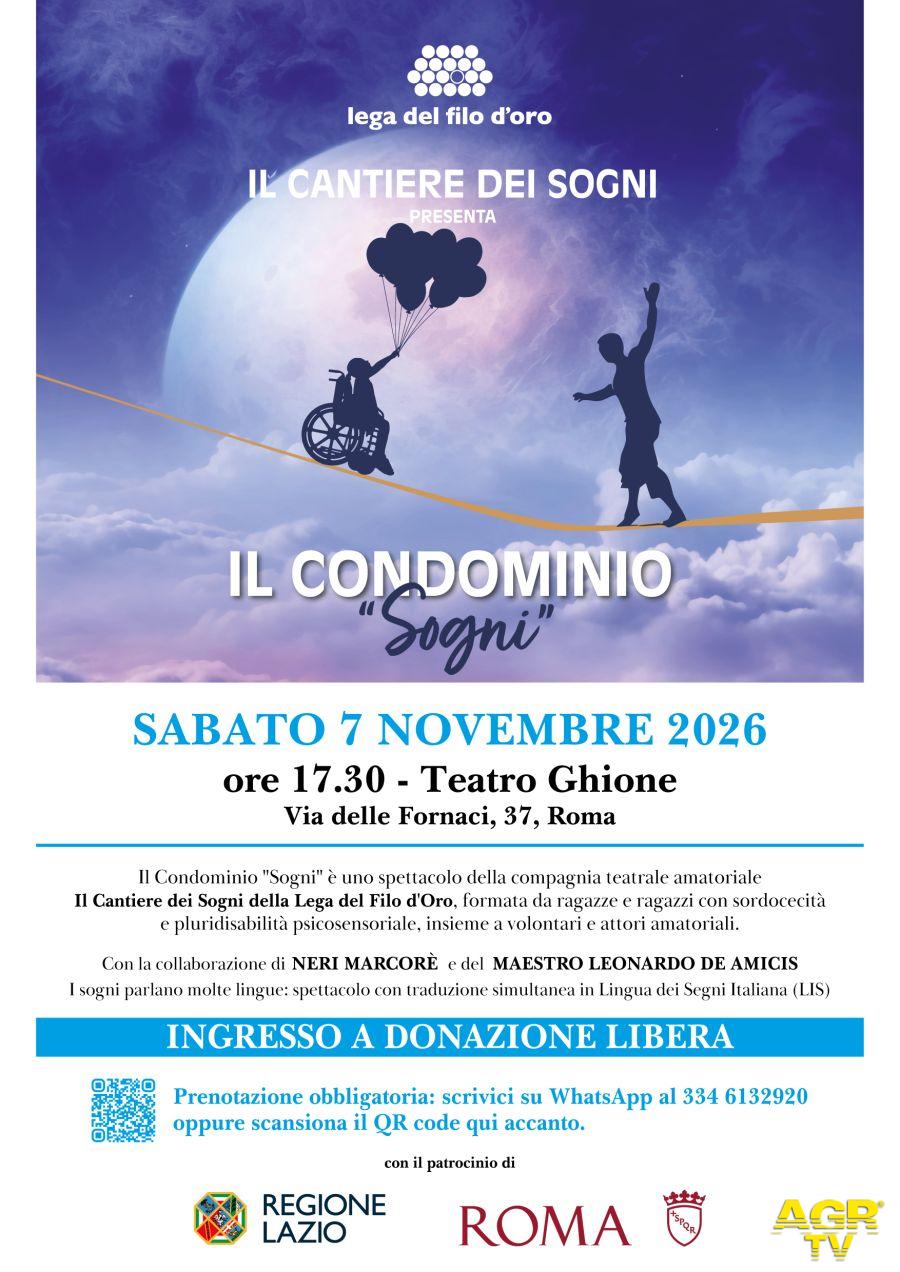 LOCANDINA condominio sogni Roma LOCANDINA condominio sogni Roma