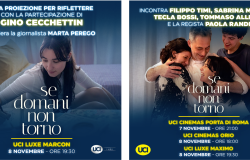 Se domani non torno, incontri in sala UCI cinemas con il cast del film e Gino Cecchettin per l'uscita del film dedicato a Giulia