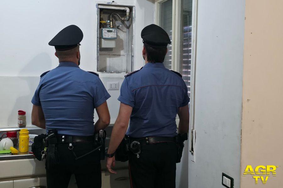 Carabinieri Eur arresti per furto di gas Carabinieri Eur arresti per furto di gas