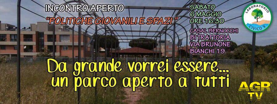 Casalbernocchi, vorrei essere un parco aperto...a tutti