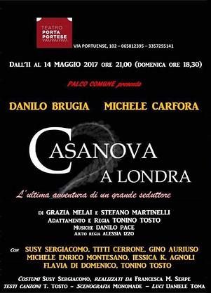Casanova a Londra * 11 - 14 Maggio 2017 Casanova a Londra * 11 - 14 Maggio 2017